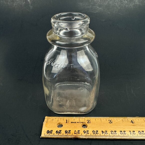 Retro Woodlawn Dairy Clear Glass Small Milk Bottle Scranton Pennsylvania History - Picture 1 of 6